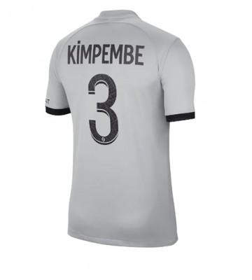Paris Saint-Germain Presnel Kimpembe #3 Bortedrakt 2022-23 Kortermet